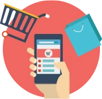 Online shops and e-commerce